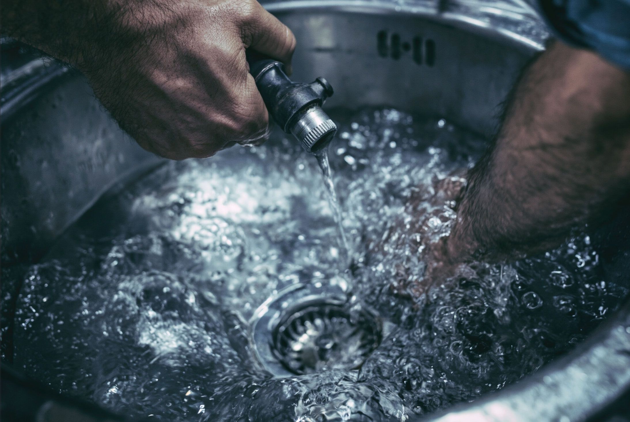 Qué hacer si el fregadero está atascado y el agua no desagua